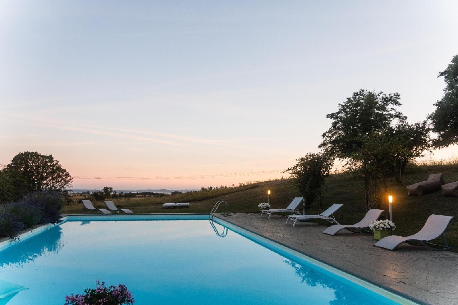 Collina Blu Bed & Breakfast Bolsena Dış mekan fotoğraf